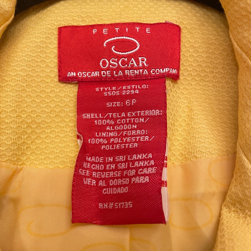 Spring yellow light weight coat - Picture 5 of 8
